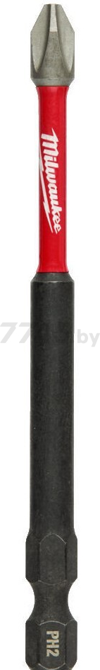 Бита для шуруповерта ударная PH2 90 мм MILWAUKEE Shockwave (4932430856)